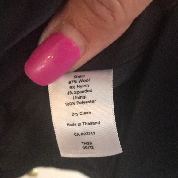 Classic Talbots Solid Black Sheath Dress - Picture 5 of 6